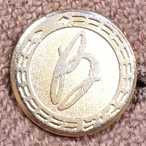 Mens Vtg Y2K Bartolini Blazer Sport Coat Camel Hair Wool Herringbone Gold Button - Picture 7 of 11